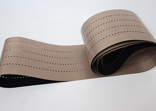  Composite material with multi-row round holes  1